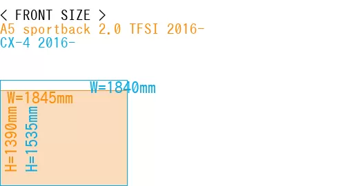 #A5 sportback 2.0 TFSI 2016- + CX-4 2016-